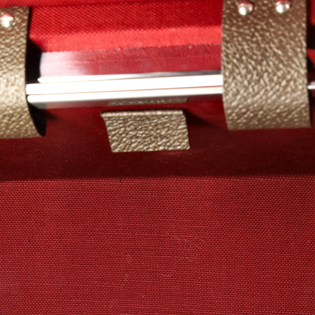 Bamboo Globe-Trotter Vanity Case GG Coated Canvas - Deep Luxury