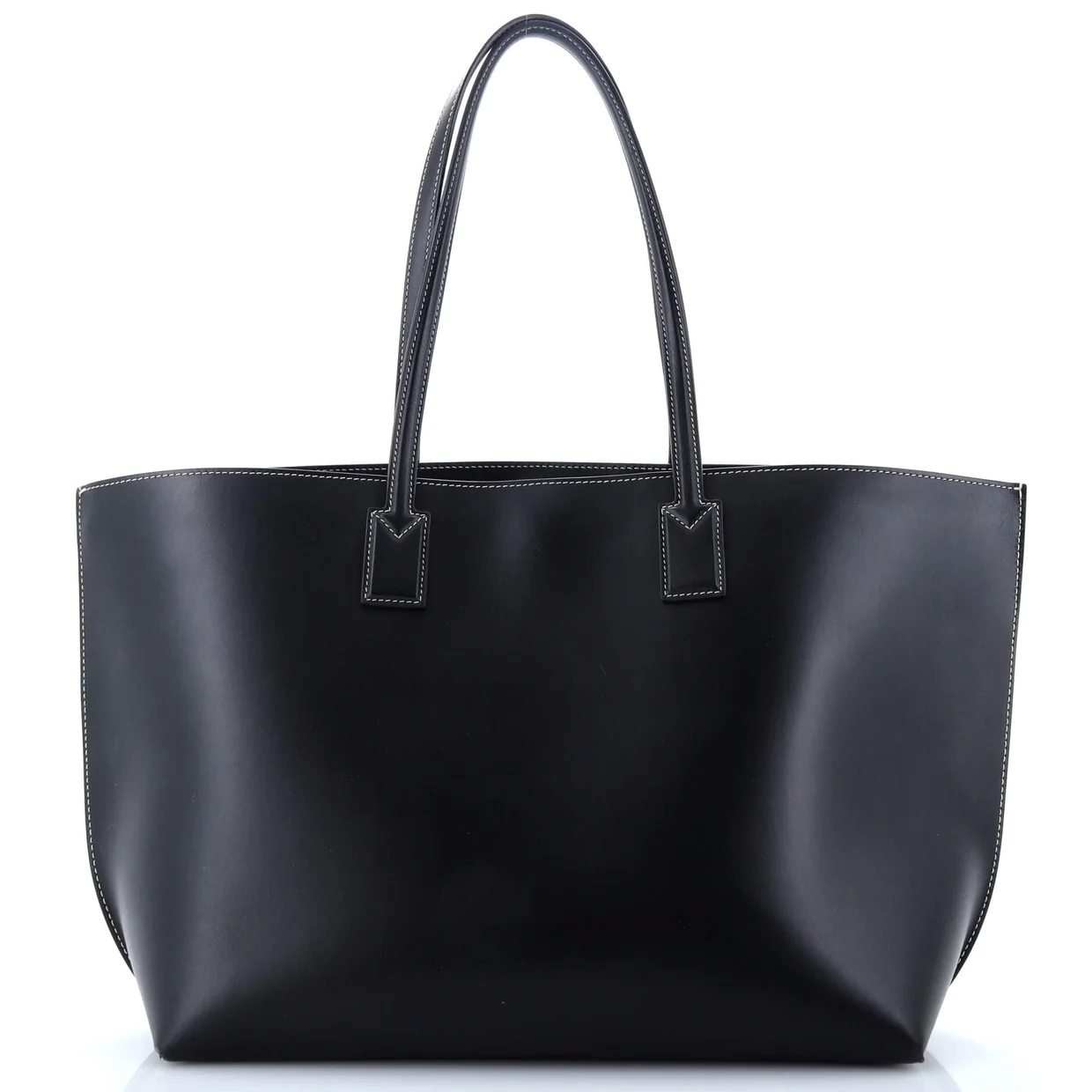 TB Monogram Motif Tote Leather Medium - Deep Luxury