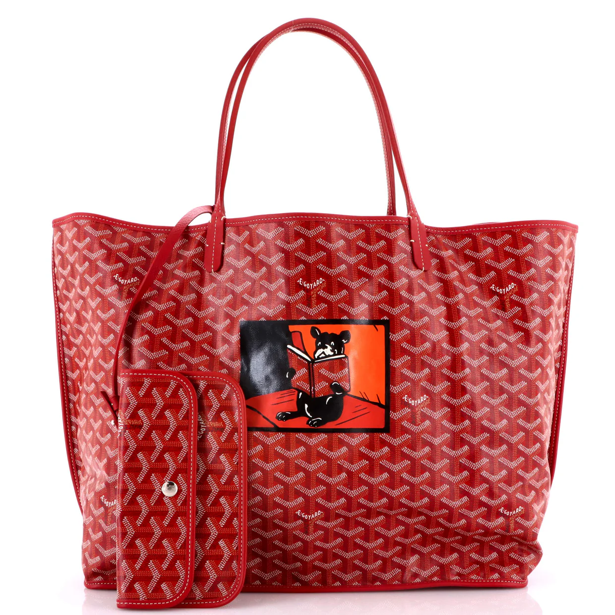 Anjou Reversible Tote Coated Canvas GM - Deep Luxury