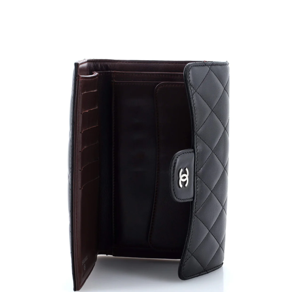 L-Flap Wallet Quilted Lambskin Long - Deep Luxury