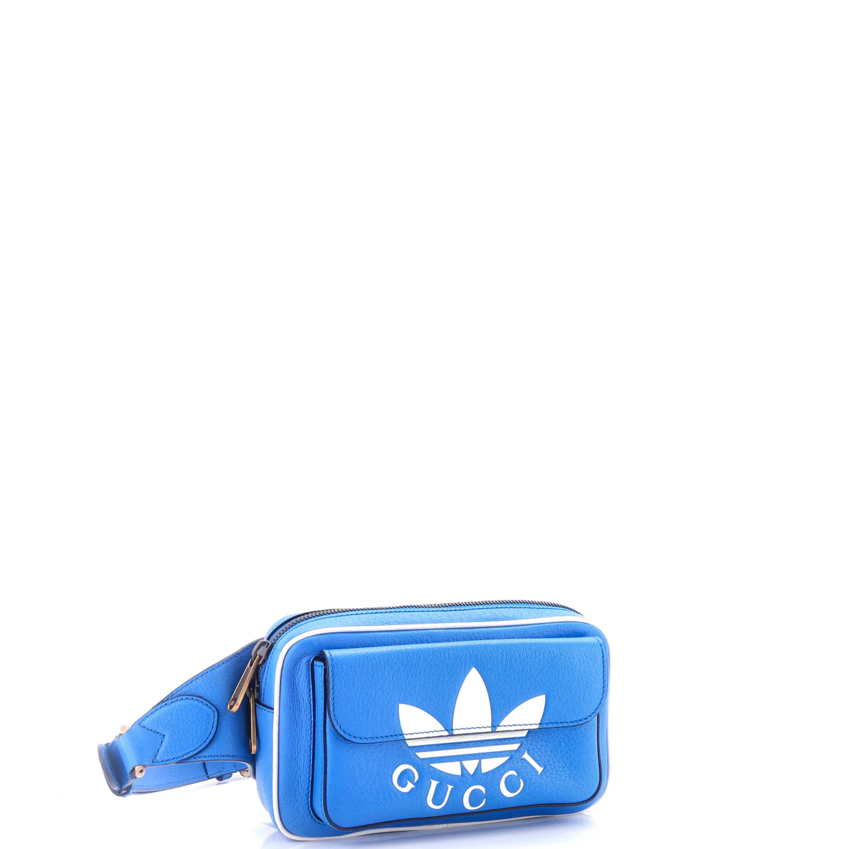 x adidas Zip Belt Bag Leather - Deep Luxury
