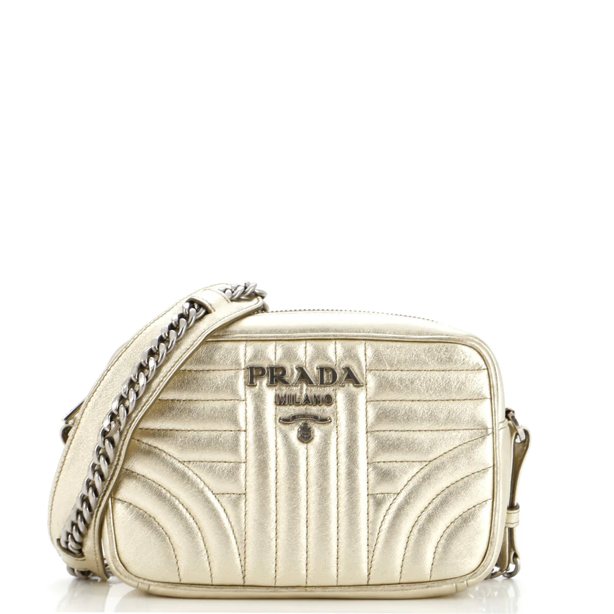 Camera Bag Diagramme Quilted Leather Mini - Deep Luxury