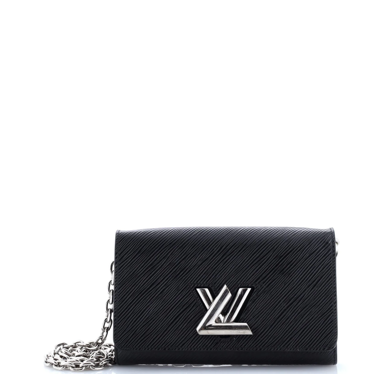 Twist Chain Wallet Epi Leather - Deep Luxury