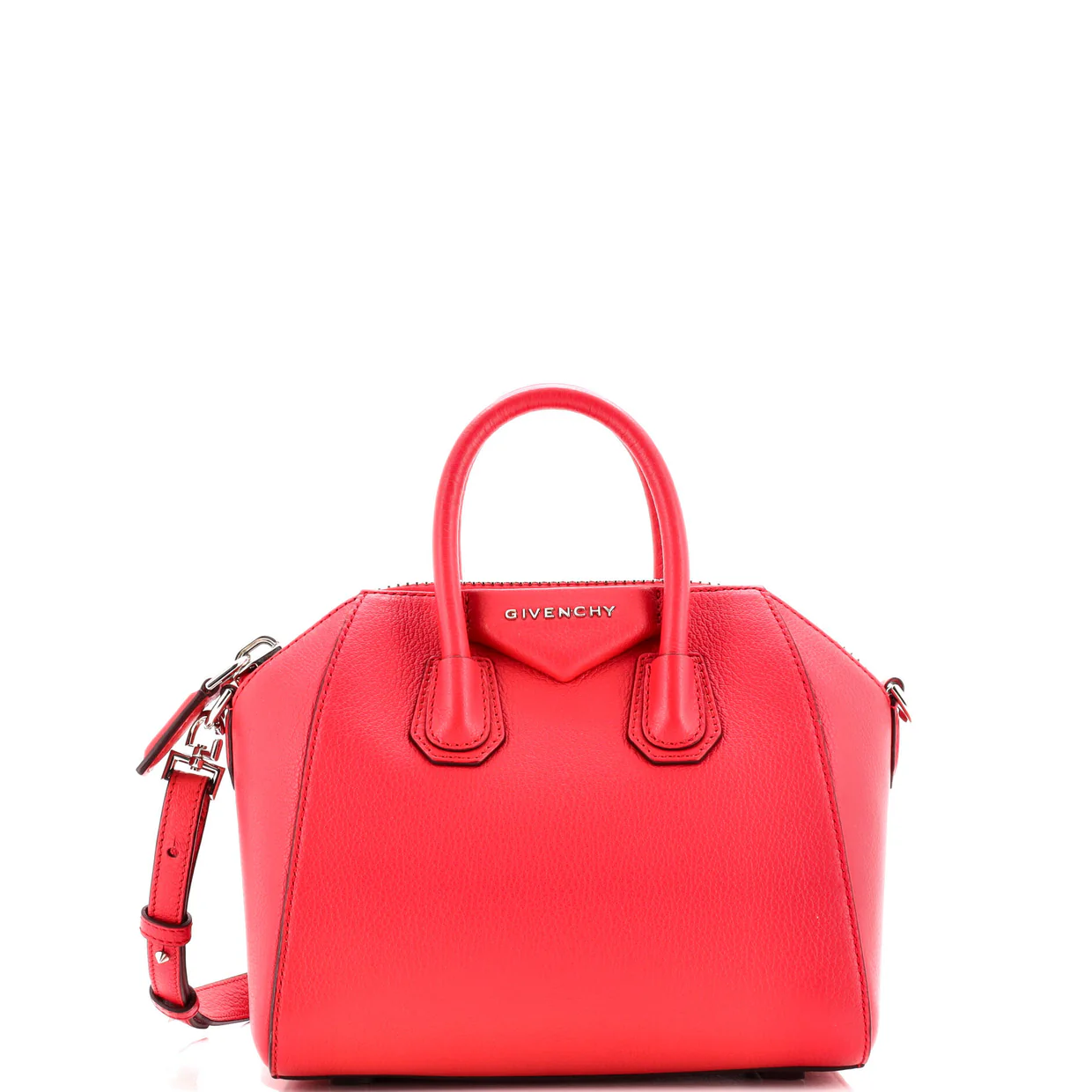 Antigona Bag Leather Mini - Deep Luxury