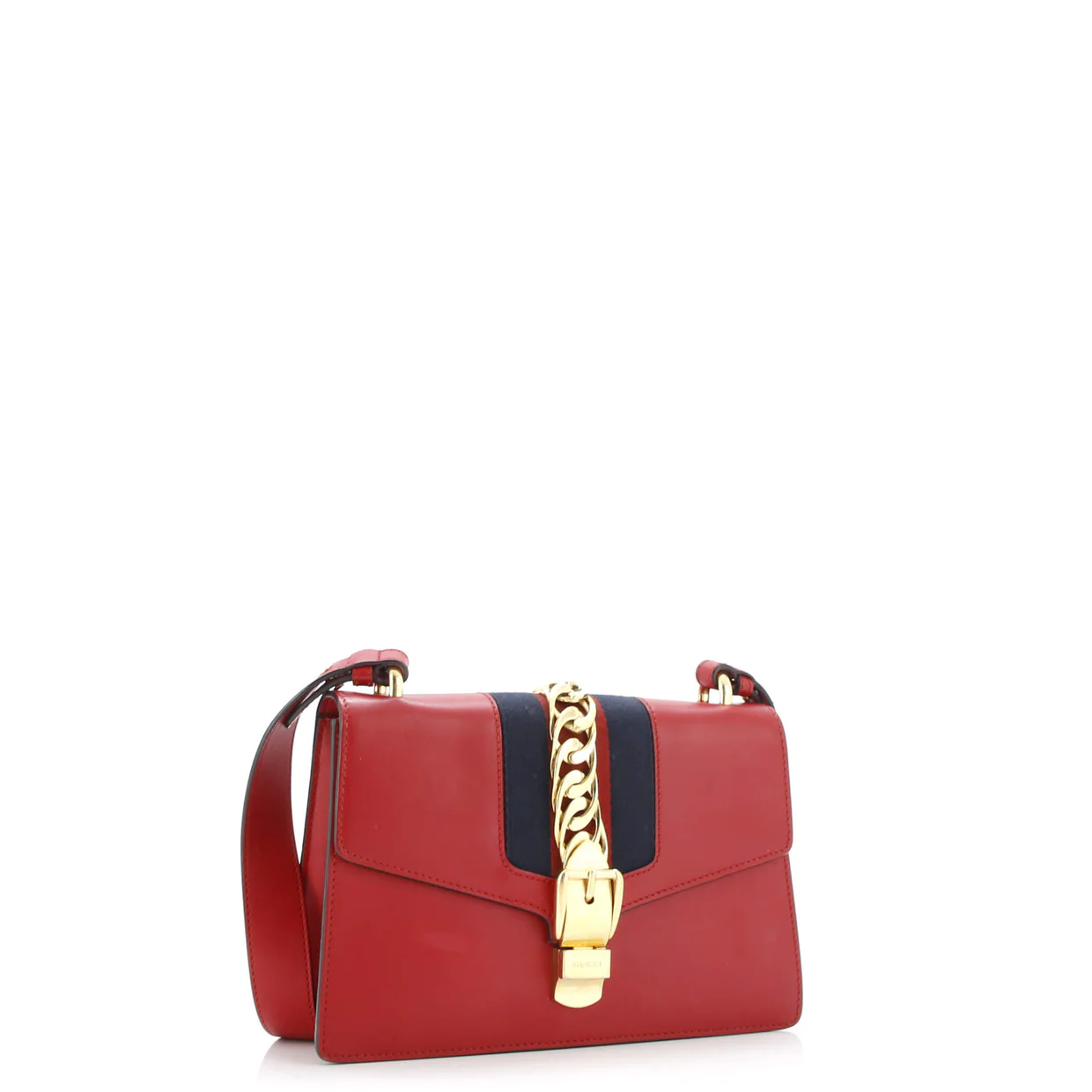 Sylvie Shoulder Bag Leather Small - Deep Luxury