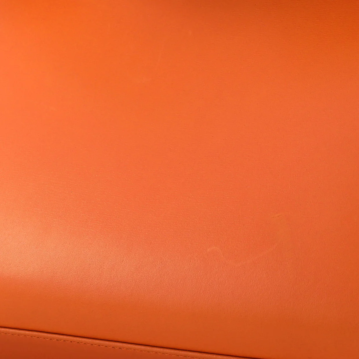 Kelly Handbag Orange H Box Calf with Gold Hardware 32 - Deep Luxury