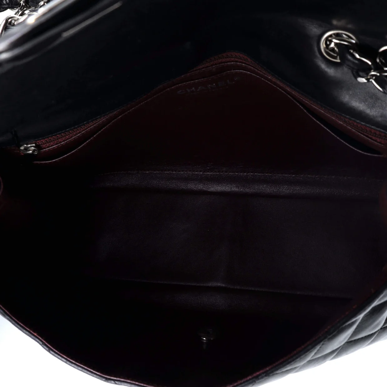 Classic Single Flap Bag Quilted Lambskin Jumbo - Deep Luxury