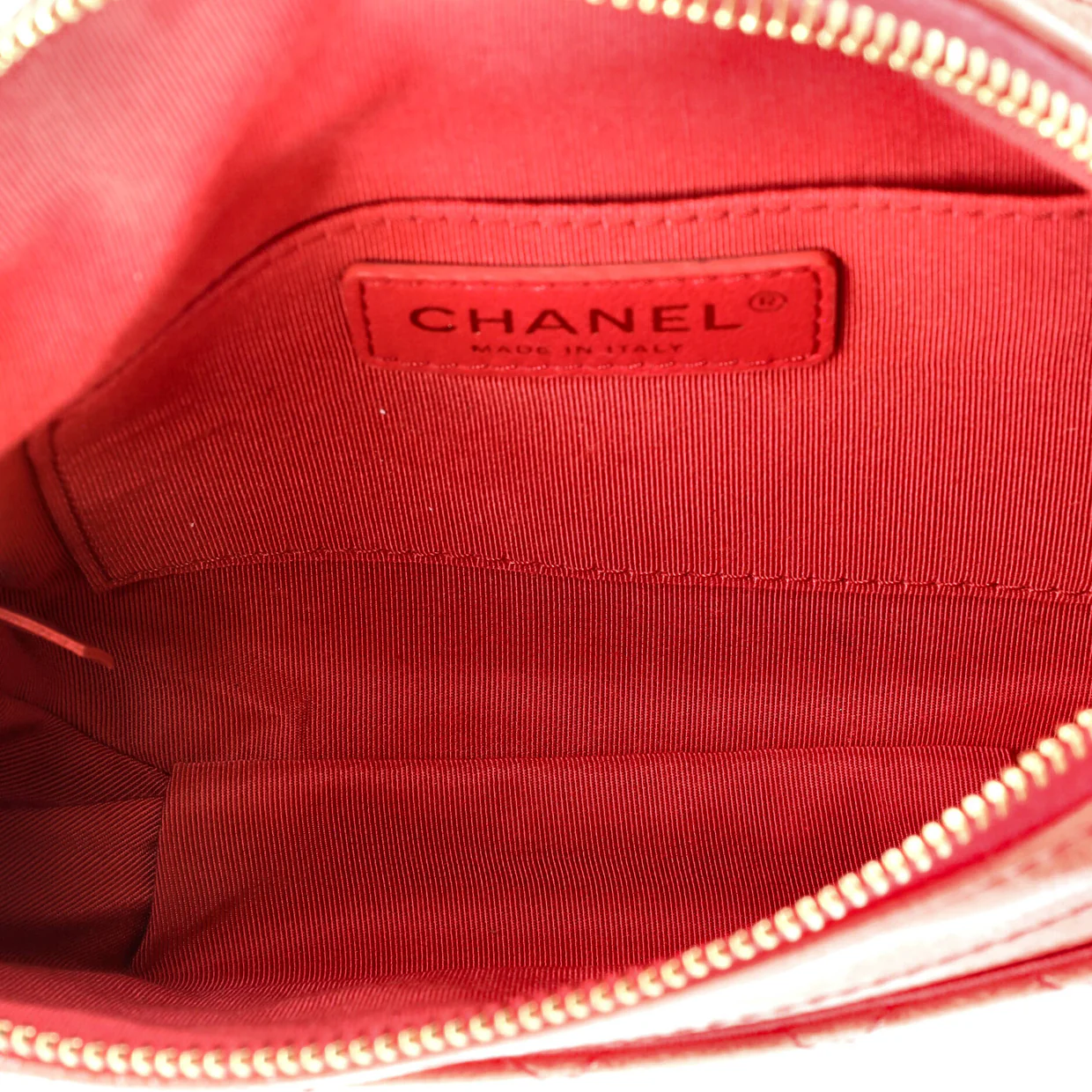 Bi Classic Waist Bag Quilted Crumpled Calfskin - Deep Luxury