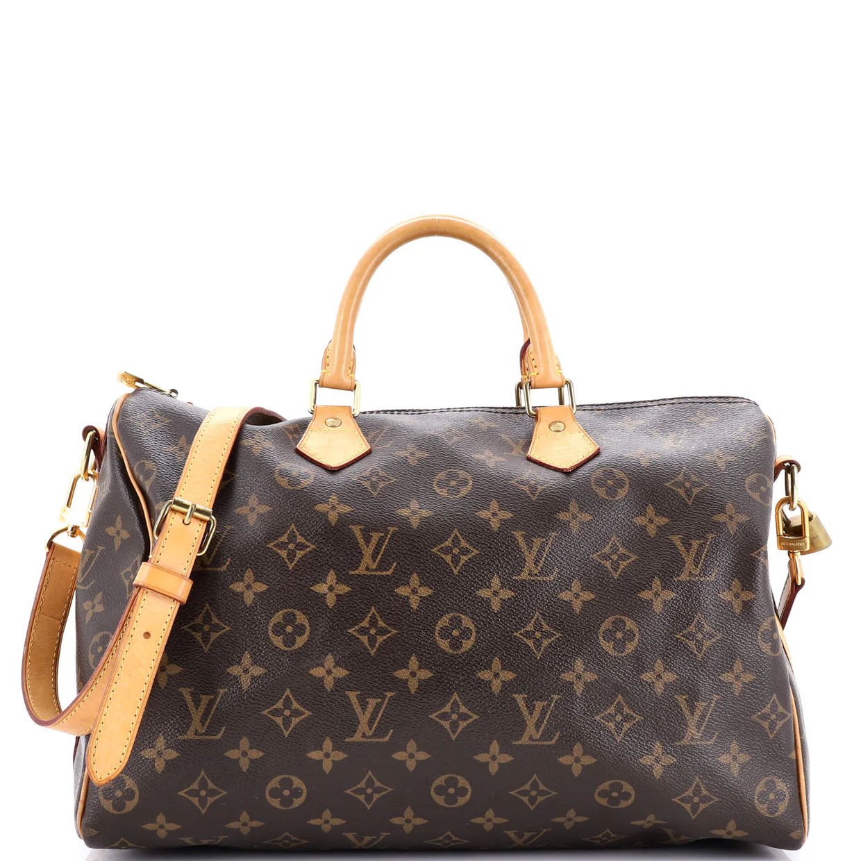Speedy Bandouliere Bag Monogram Canvas 35 - Deep Luxury