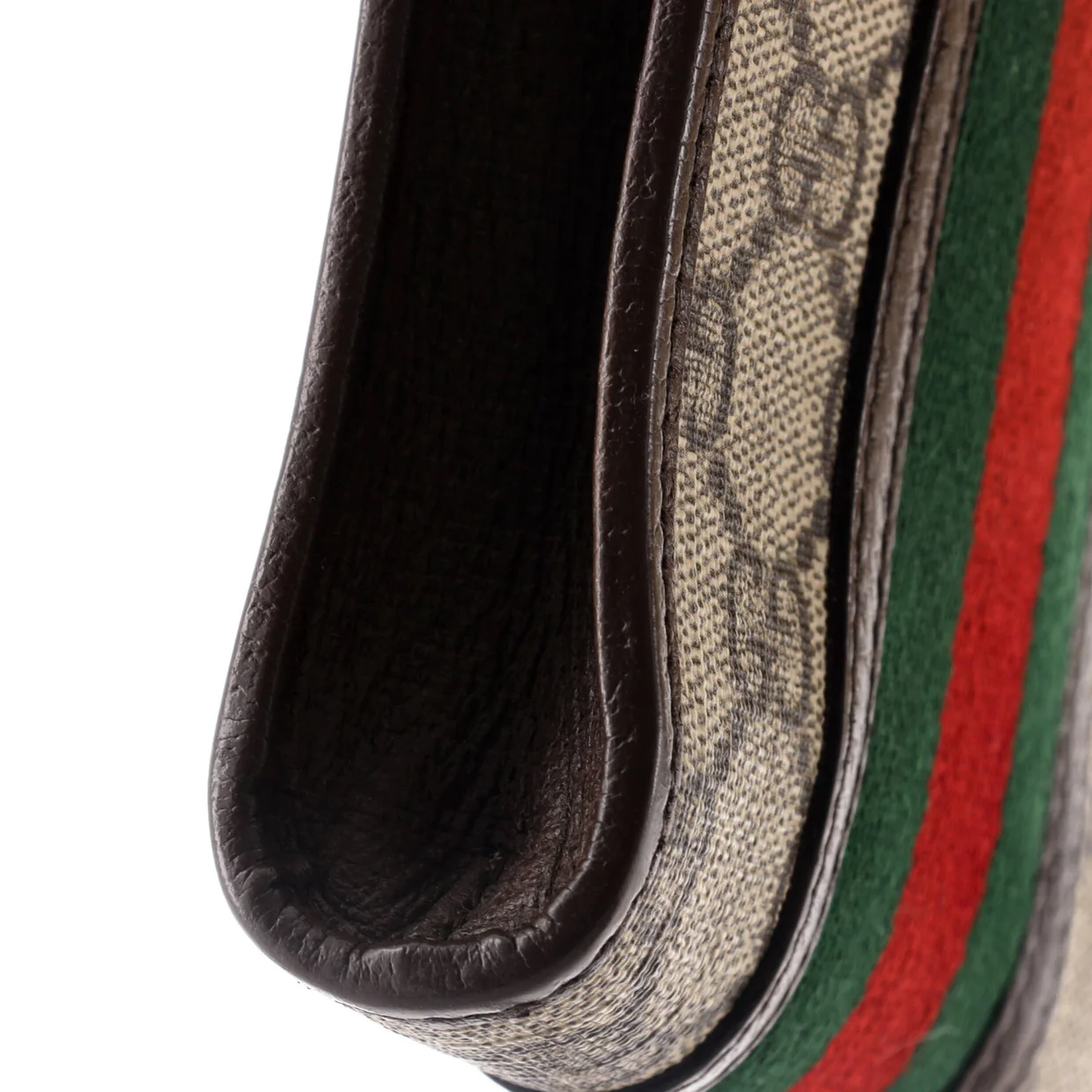 Ophidia Vertical Flap Crossbody Bag GG Coated Canvas Mini - Deep Luxury