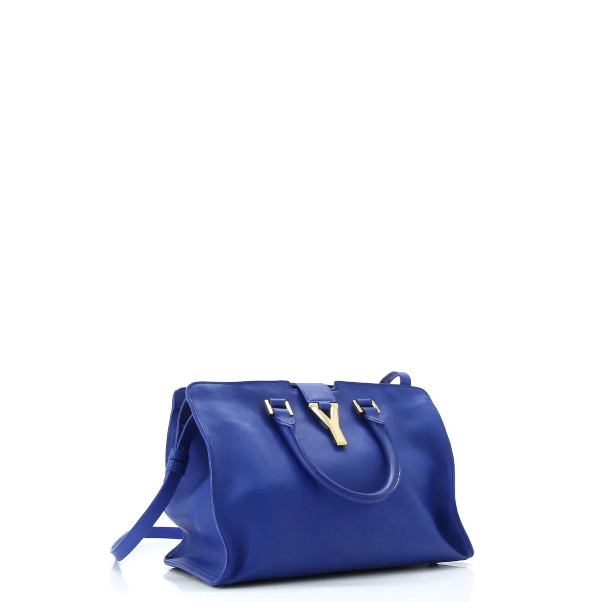 Classic Y Cabas Leather Small - Deep Luxury