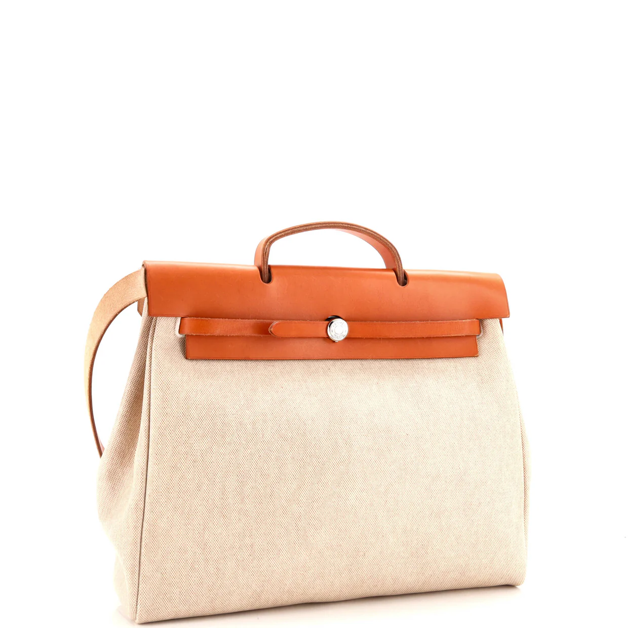 Herbag Toile and Leather MM - Deep Luxury