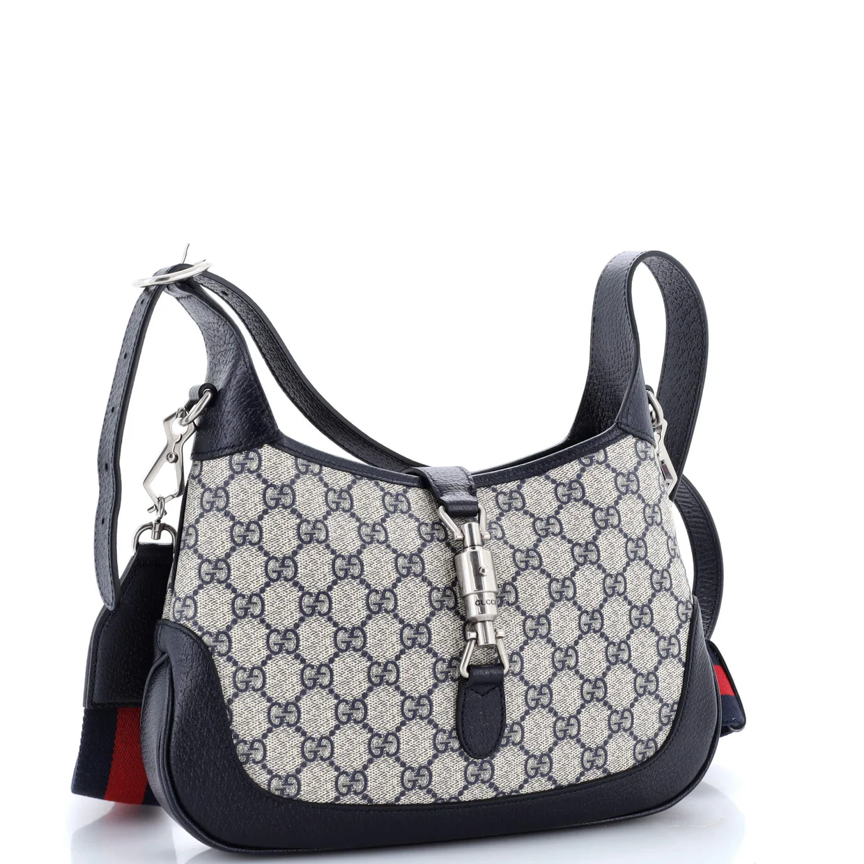 Jackie 1961 Hobo GG Coated Canvas Small - Deep Luxury