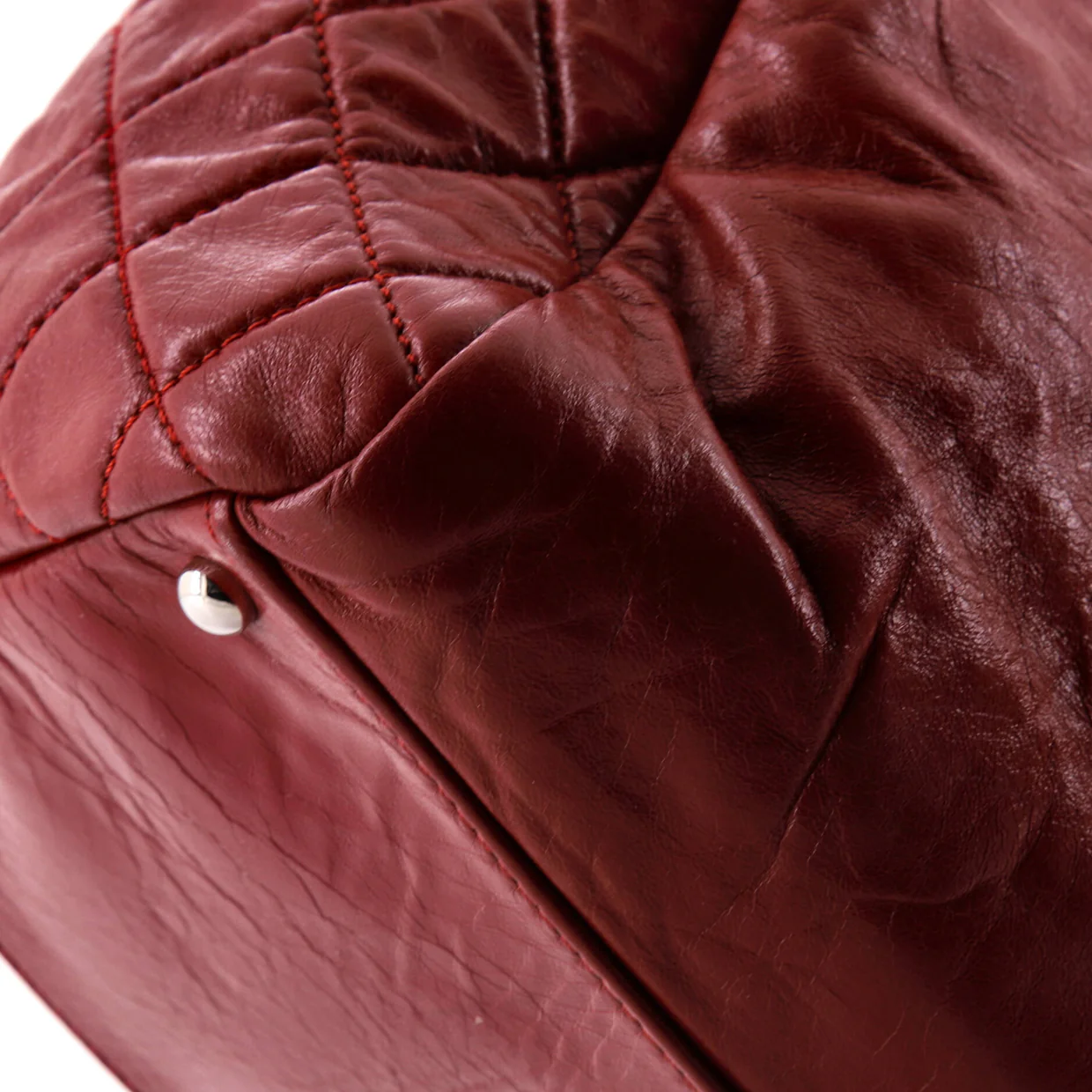 CC Frame Tote Calfskin Large - Deep Luxury