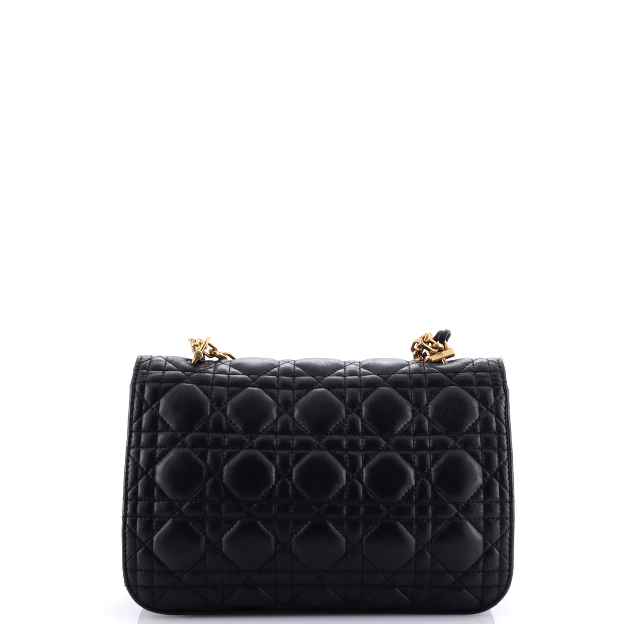 Dioraddict Flap Bag Cannage Quilt Lambskin Medium - Deep Luxury