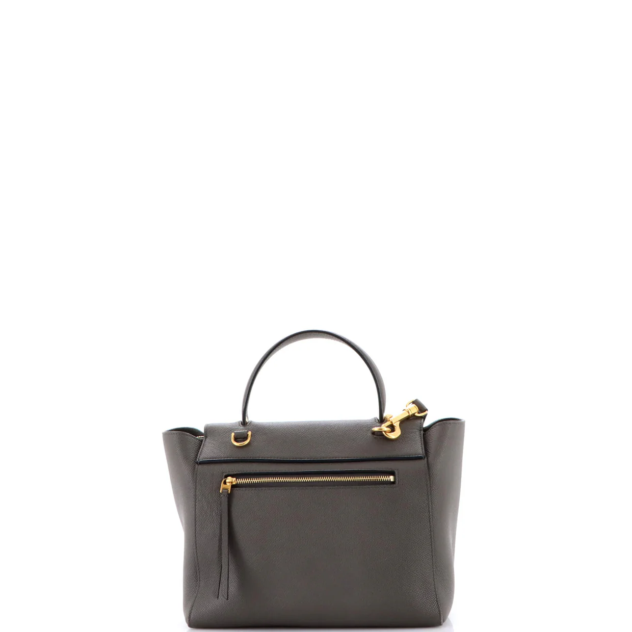 Belt Bag Textured Leather Micro - Deep Luxury