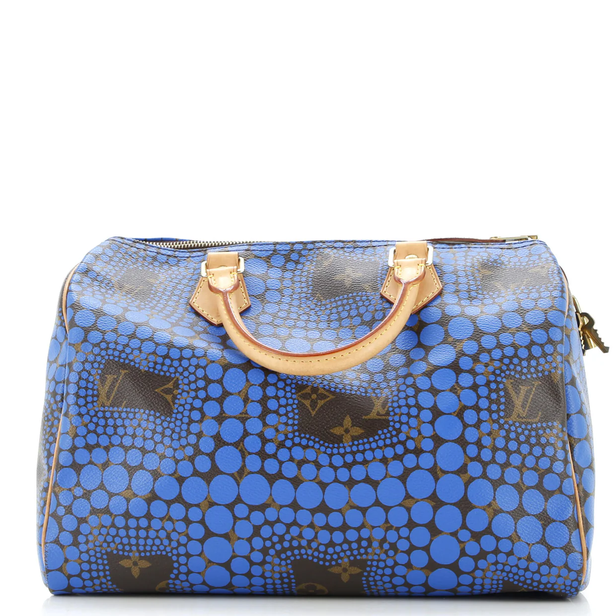 Speedy Handbag Limited Edition Kusama Town Monogram Canvas 30 - Deep Luxury