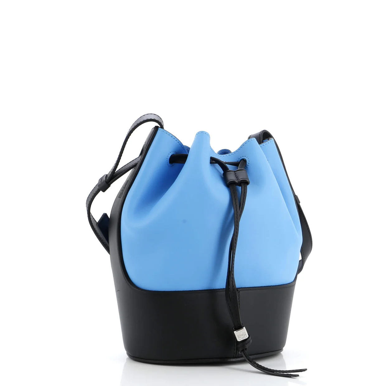 Balloon Bucket Bag Leather Small - Deep Luxury