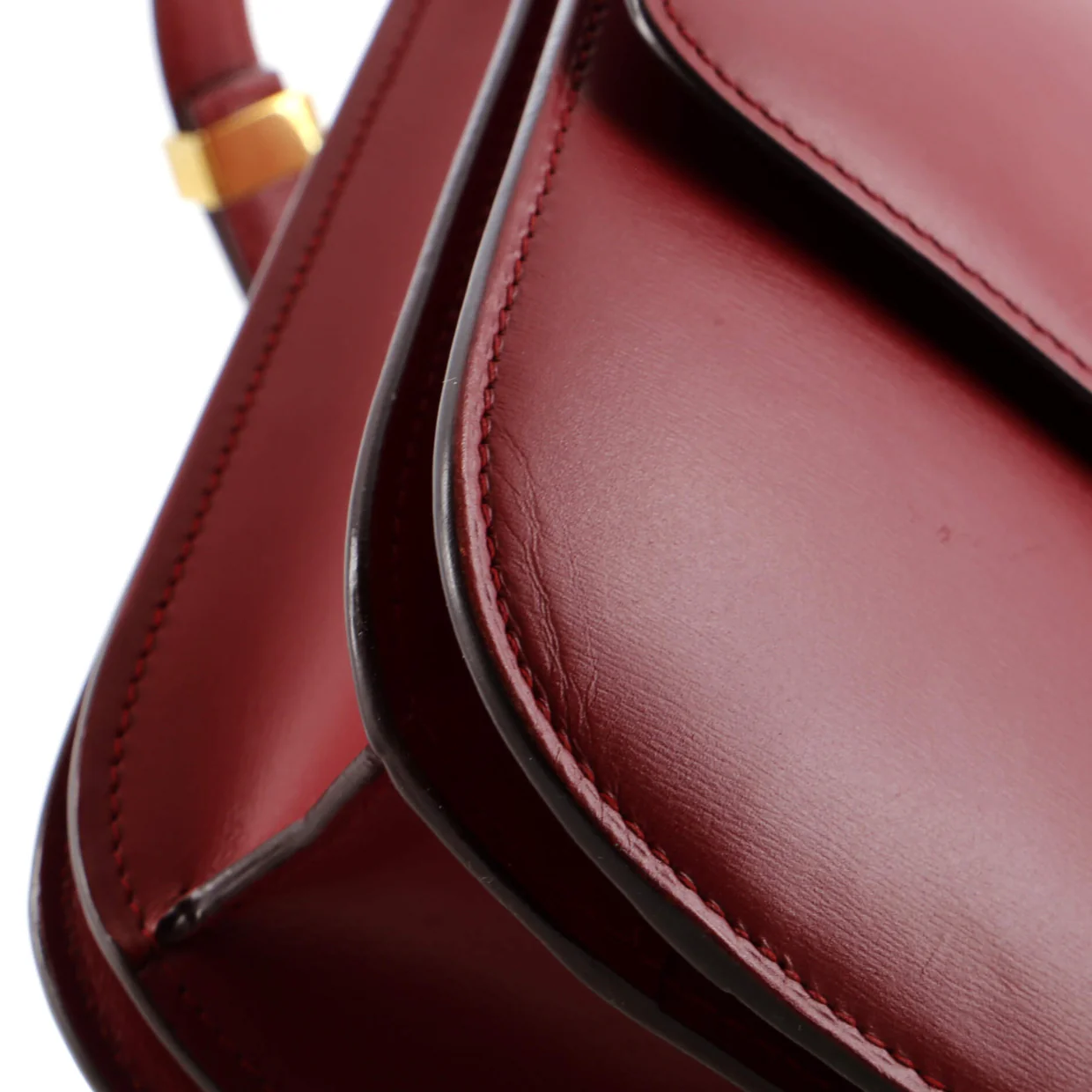 Classic Box Bag Smooth Leather Medium - Deep Luxury