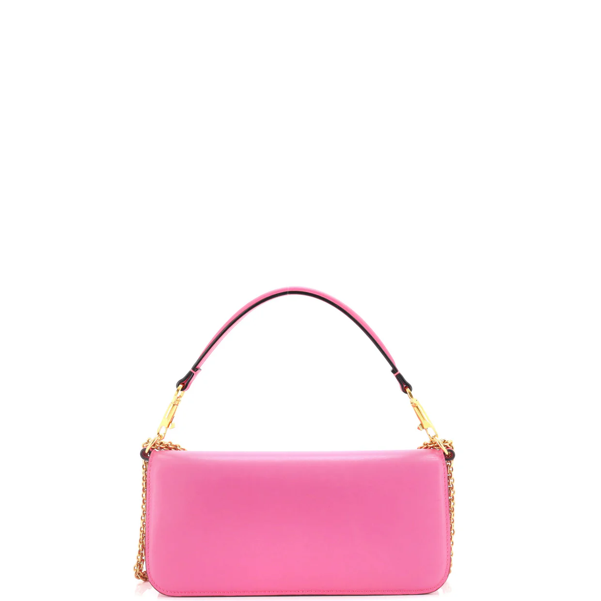 VLogo Loco Flap Shoulder Bag Leather Medium - Deep Luxury