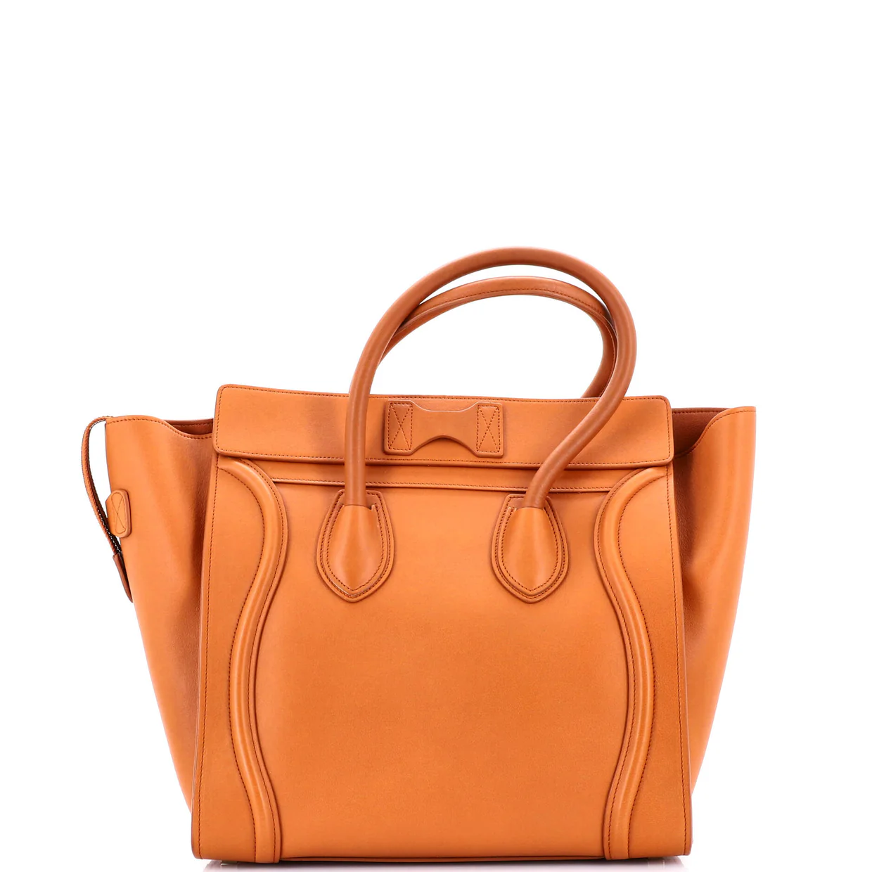 Luggage Bag Smooth Leather Mini - Deep Luxury