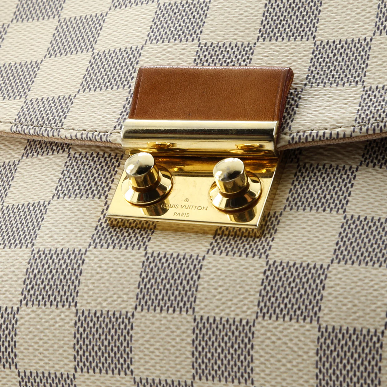 Croisette Handbag Damier - Deep Luxury