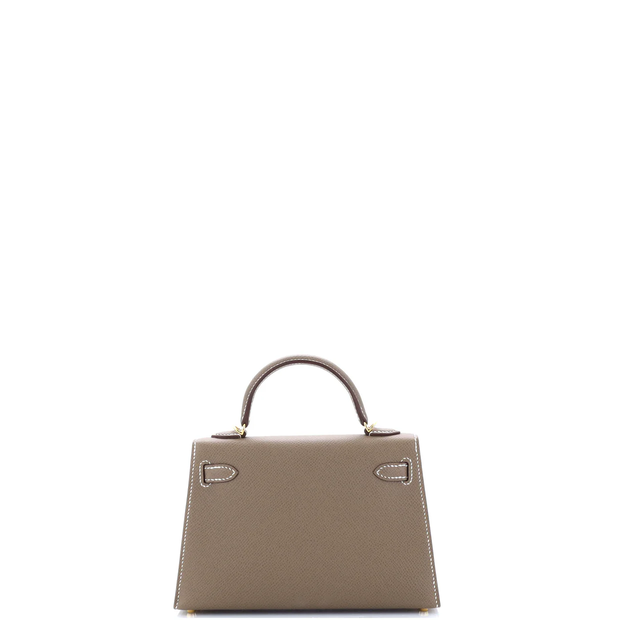 Kelly Mini II Bag Grey Epsom with Gold Hardware 20 - Deep Luxury