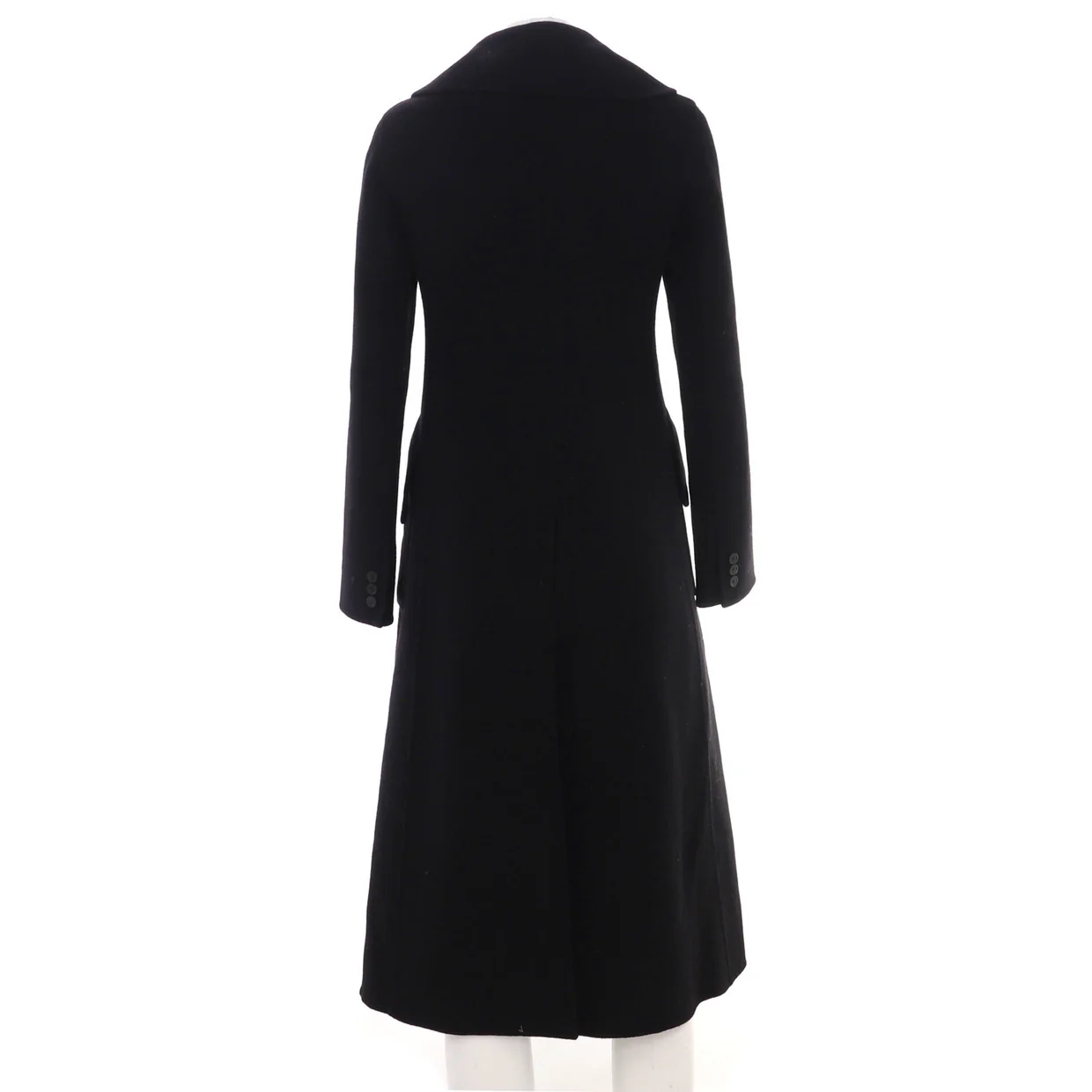Women's Two Pocket Double Breasted Coat Cashmere - Deep Luxury