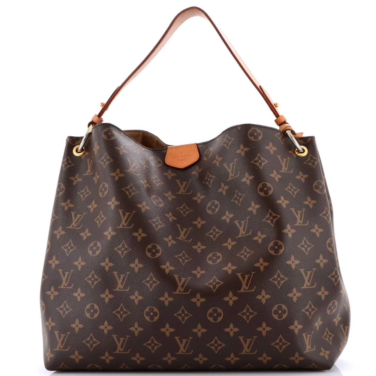 Graceful Handbag Monogram Canvas MM - Deep Luxury