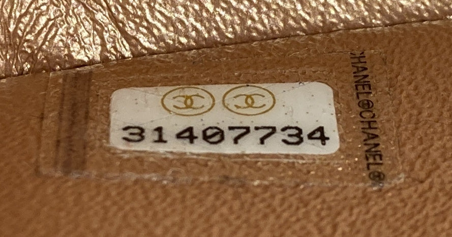 Square Classic Single Flap Bag Quilted Ombre Metallic Lambskin Mini - Deep Luxury