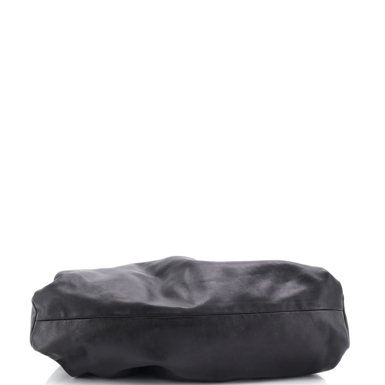 The Shoulder Pouch Leather Medium - Deep Luxury