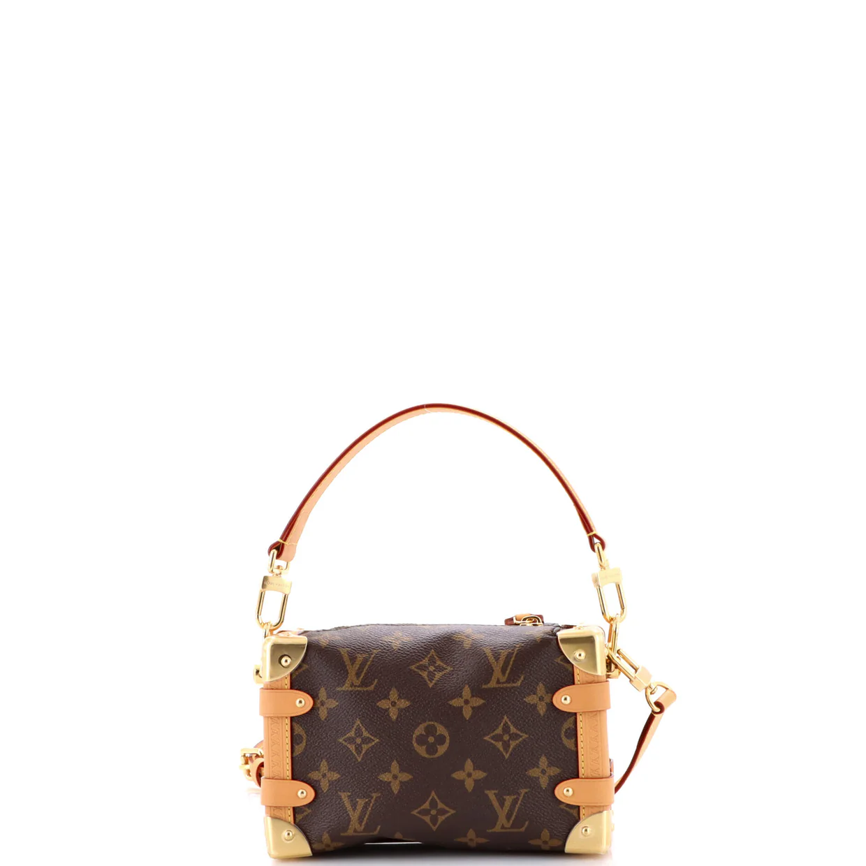 Side Trunk Handbag Monogram Canvas PM - Deep Luxury