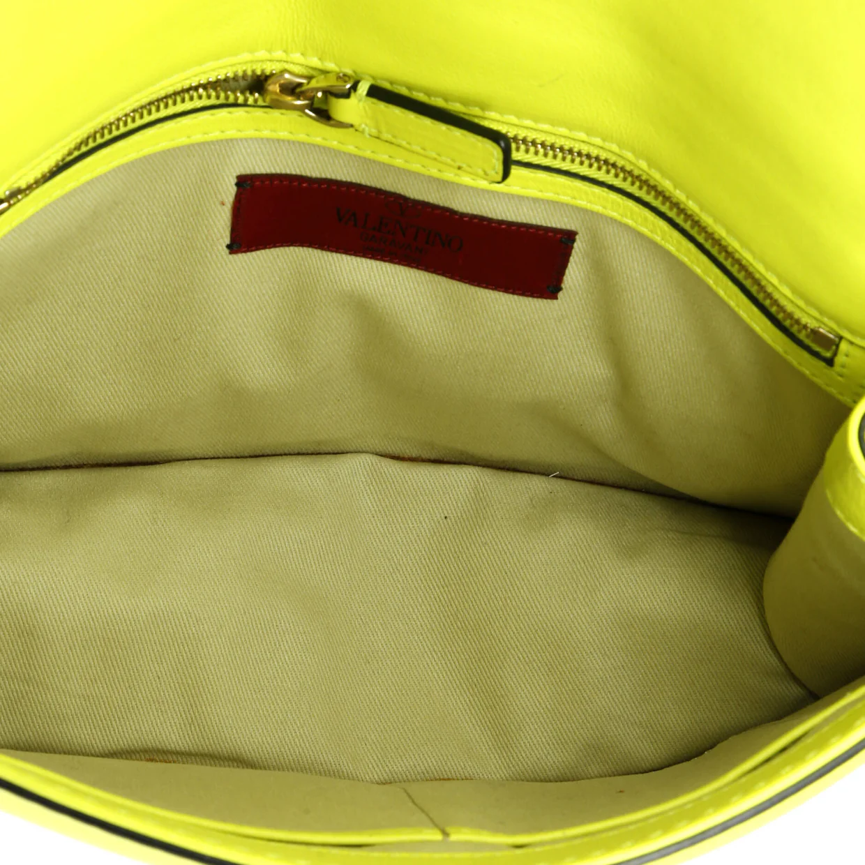 Rolling Rockstud Glam Lock Shoulder Bag Leather Medium - Deep Luxury