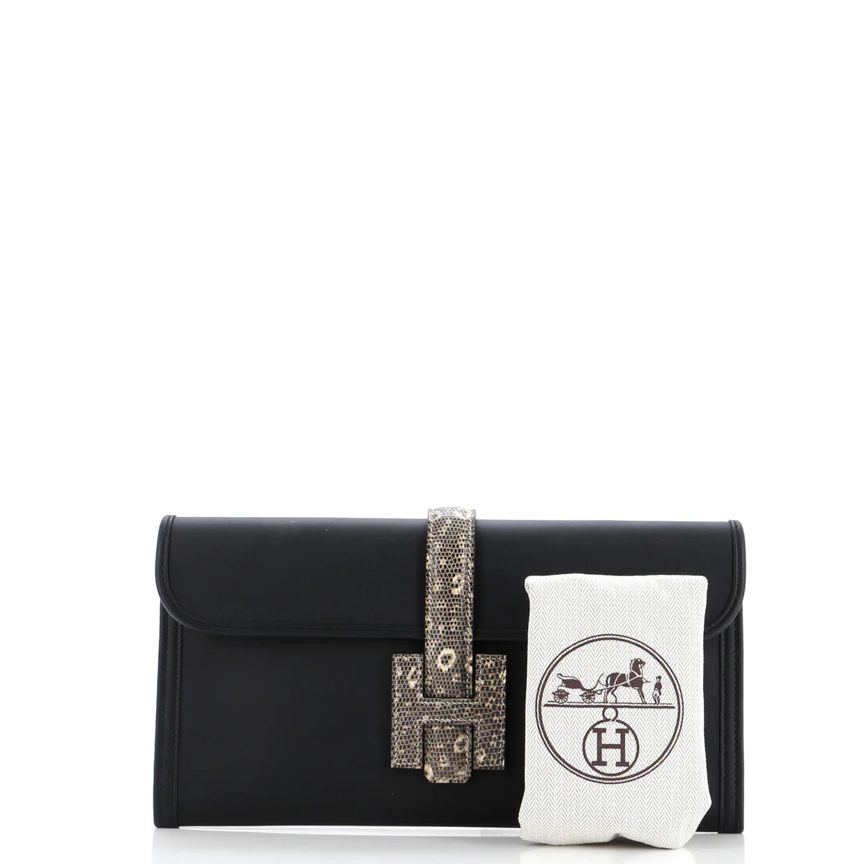 Jige Elan Clutch Swift with Lizard 29 - Deep Luxury