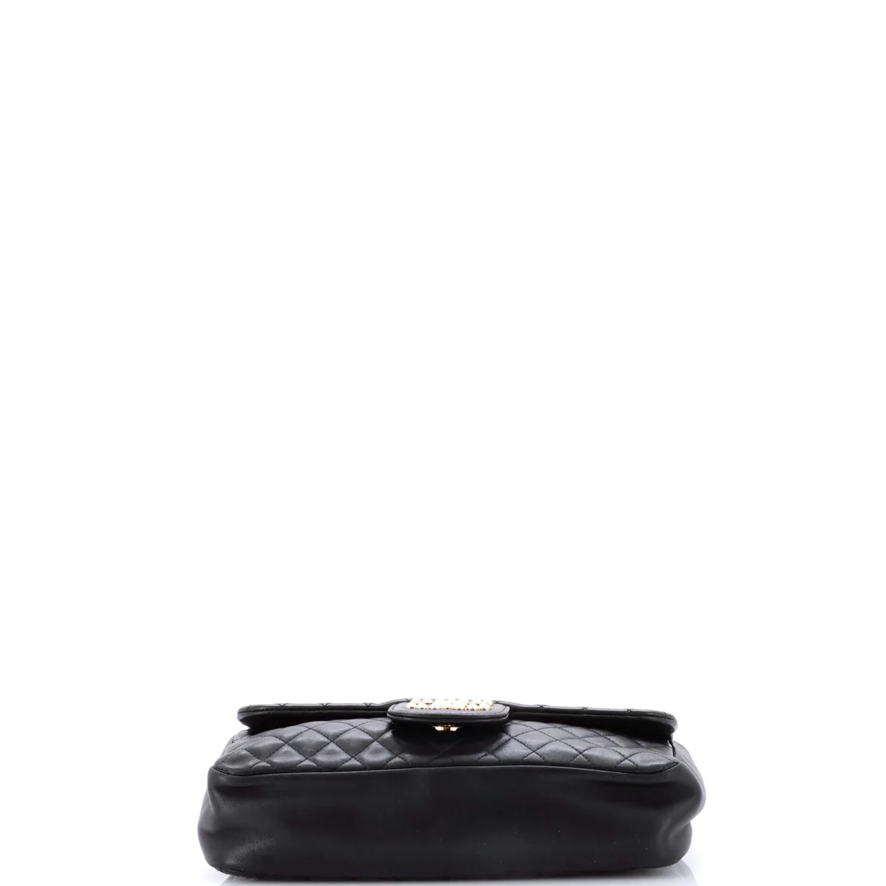 Westminster Pearl Chain Flap Bag Quilted Lambskin Medium - Deep Luxury