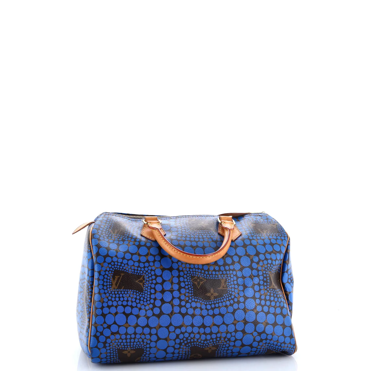 Speedy Handbag Limited Edition Kusama Town Monogram Canvas 30 - Deep Luxury