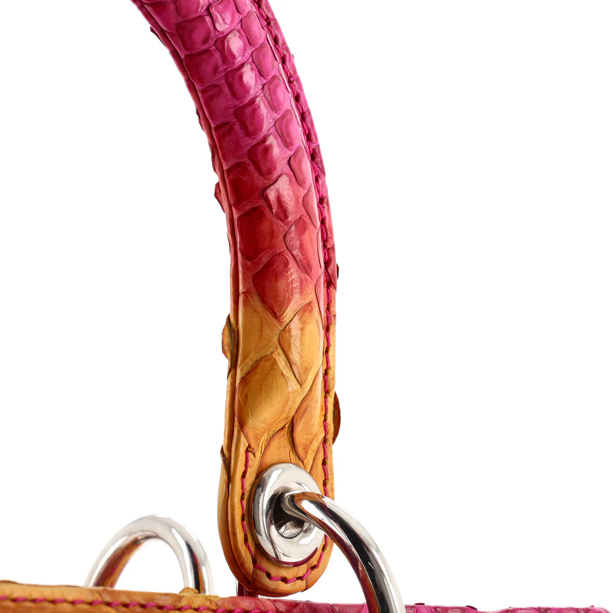 Lady Dior Bag Python Medium - Deep Luxury