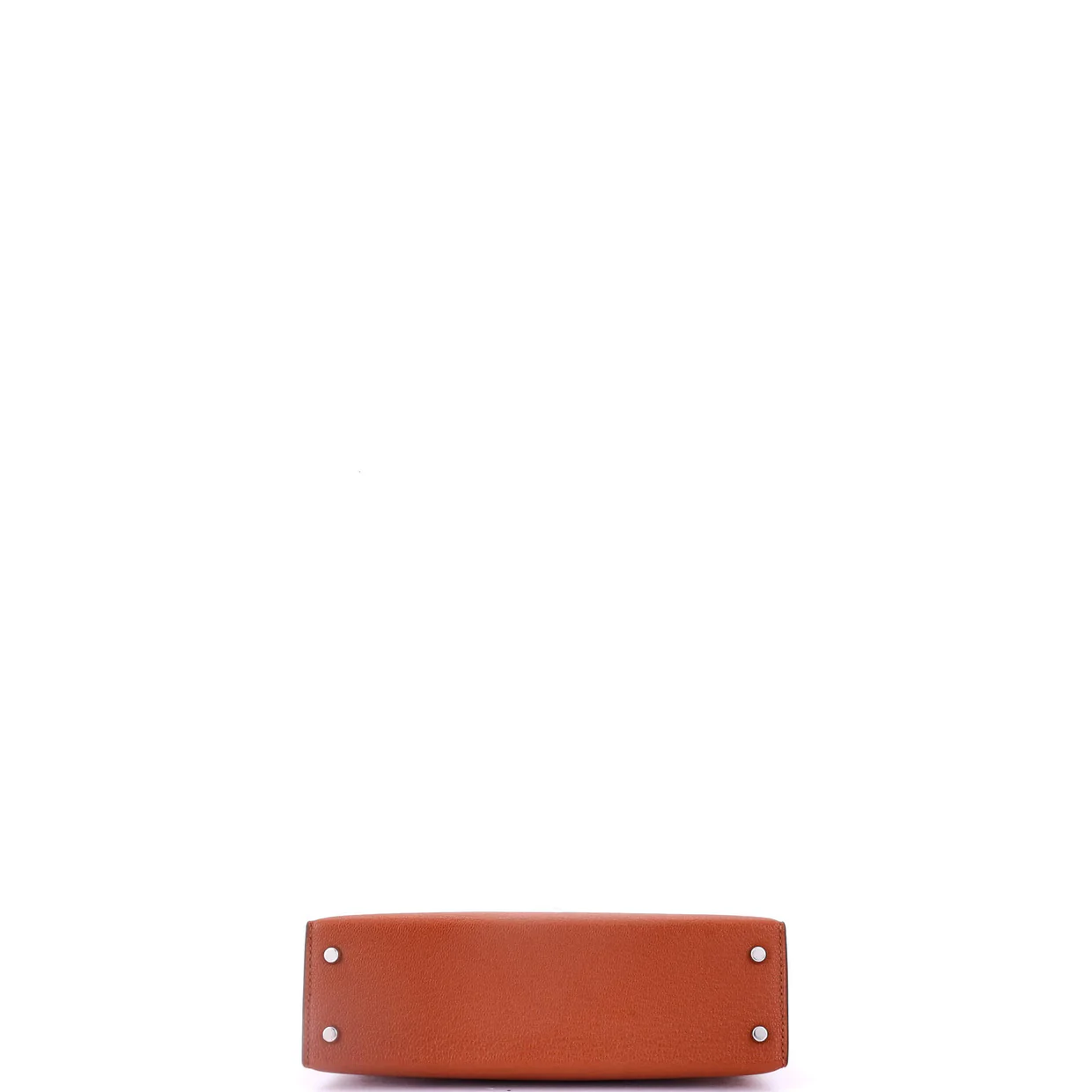 Kelly Mini II Amazone Handbag Brown Chevre Mysore with Palladium Hardware 20 - Deep Luxury