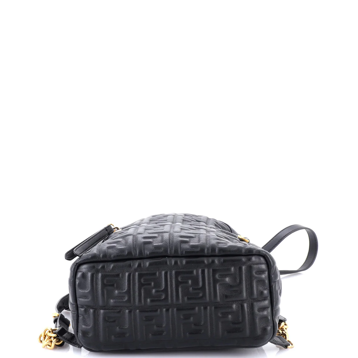 By The Way Backpack Zucca Embossed Leather Mini - Deep Luxury
