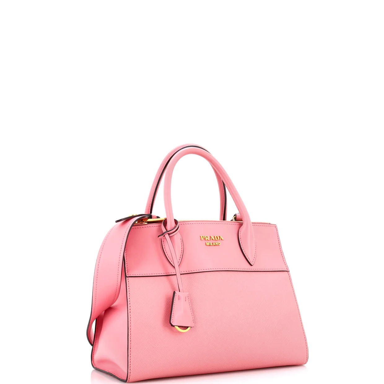 Paradigme Tote Saffiano with City Calf Small - Deep Luxury