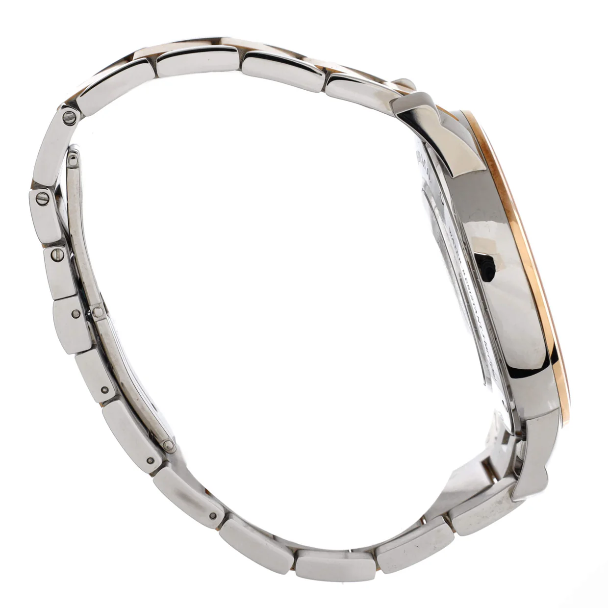 Atlas Dome Automatic Watch Stainless Steel and Rose Gold 42 - Deep Luxury