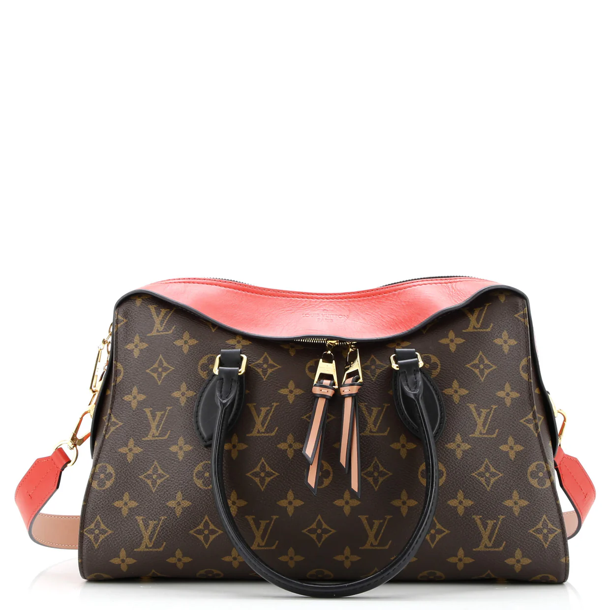 Tuileries Handbag Monogram Canvas with Leather - Deep Luxury
