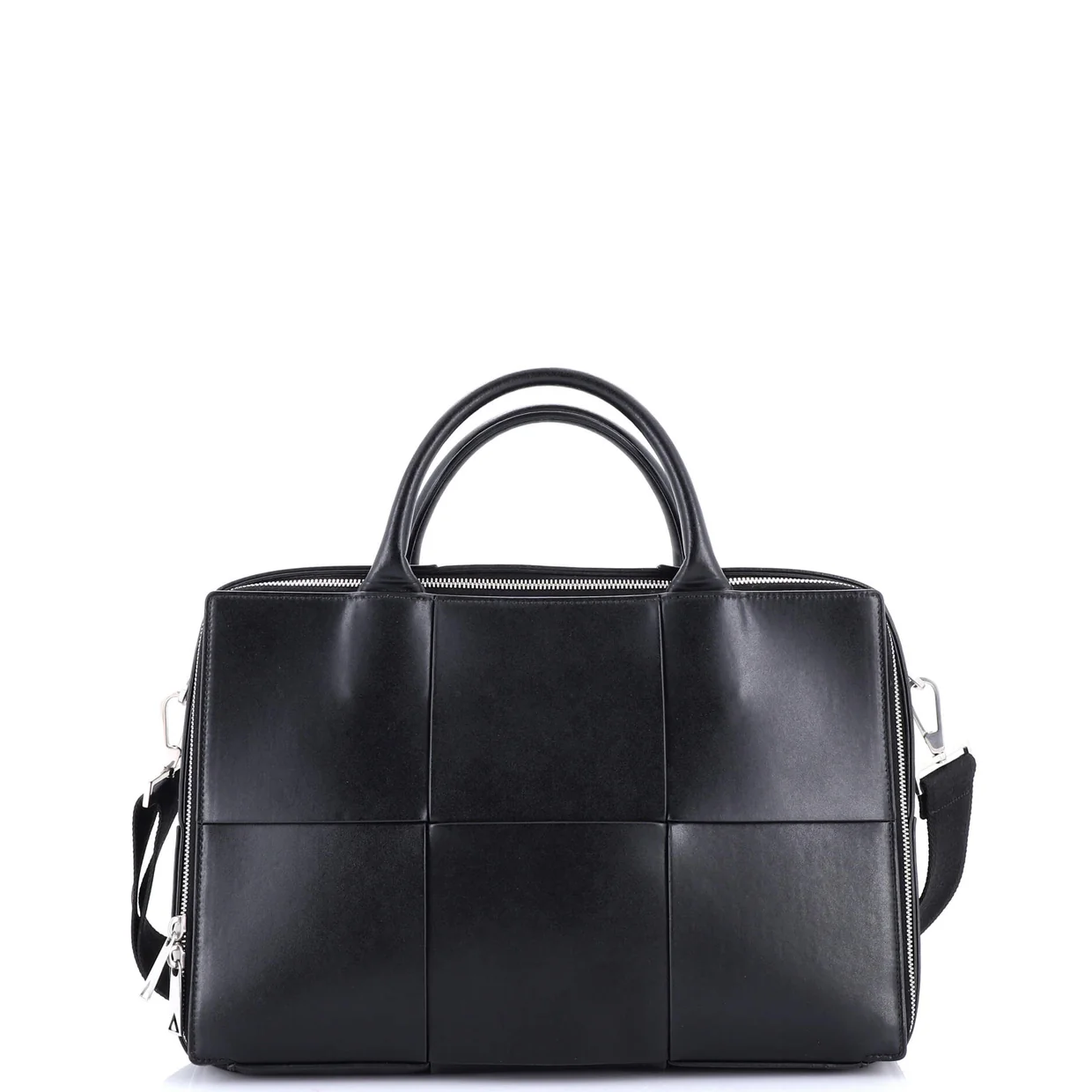 Arco Briefcase Maxi Intrecciato Leather Medium - Deep Luxury