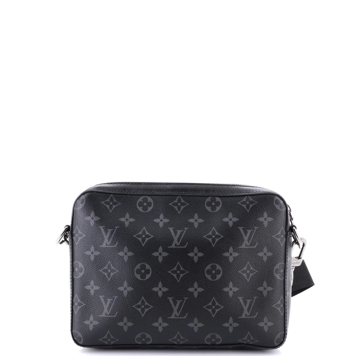 Trio Messenger Bag Reverse Monogram Eclipse Canvas - Deep Luxury