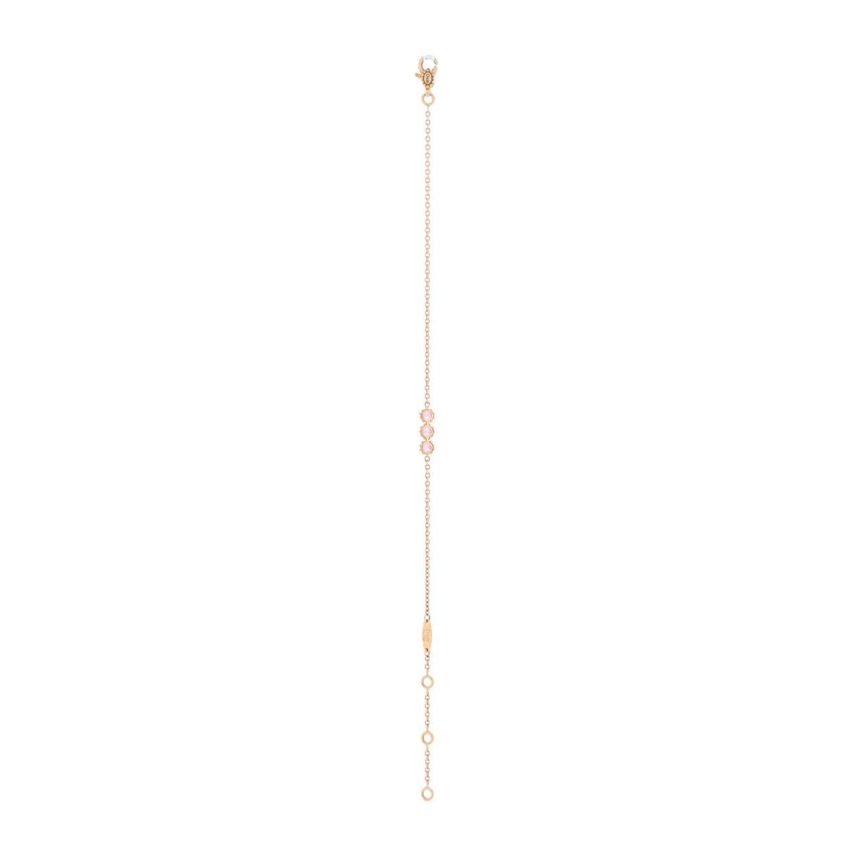 Mimirose Bracelet 18K Rose Gold with Pink Sapphires - Deep Luxury