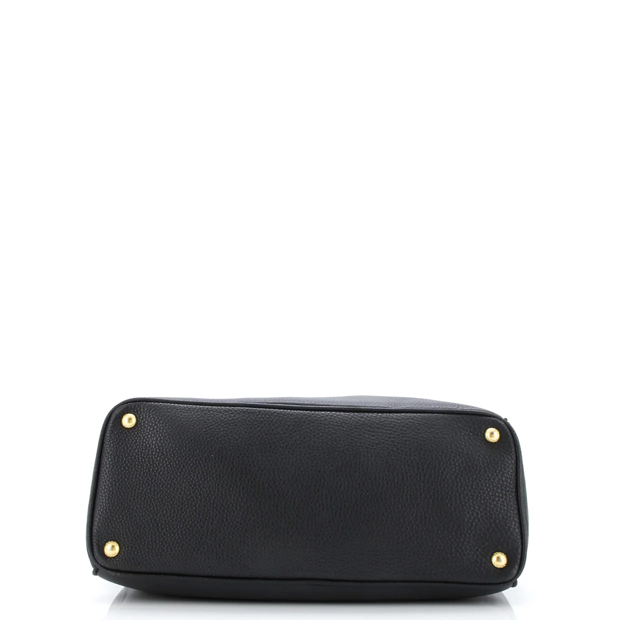 Convertible Open Tote Leather Large - Deep Luxury