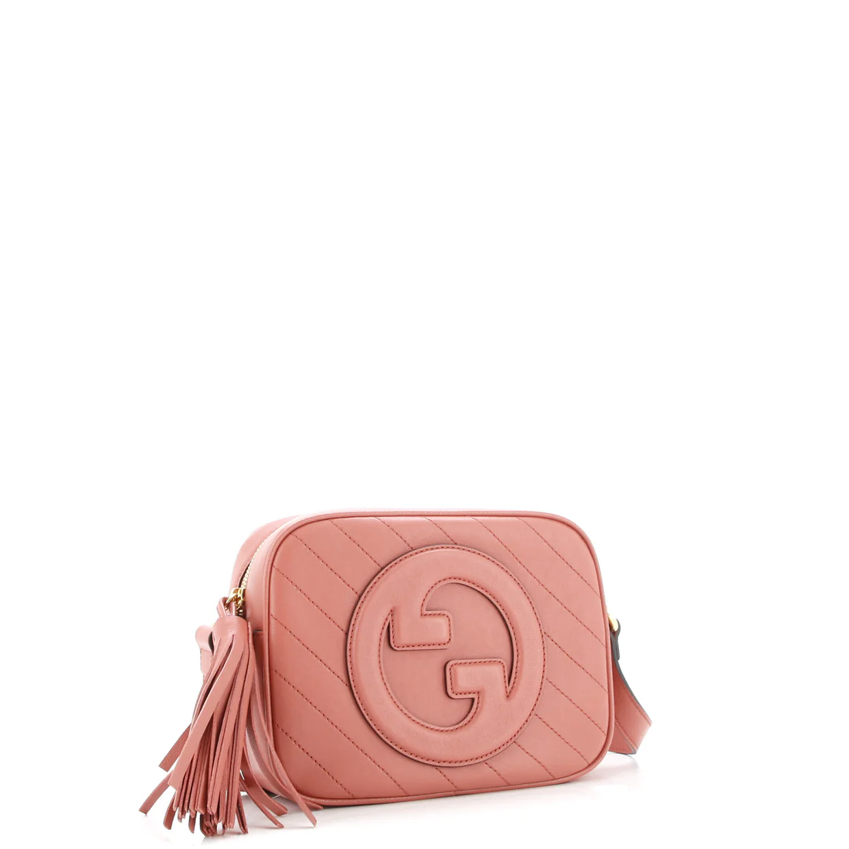 Blondie NM Camera Shoulder Bag Diagonal Quilted Leather Small - Deep Luxury