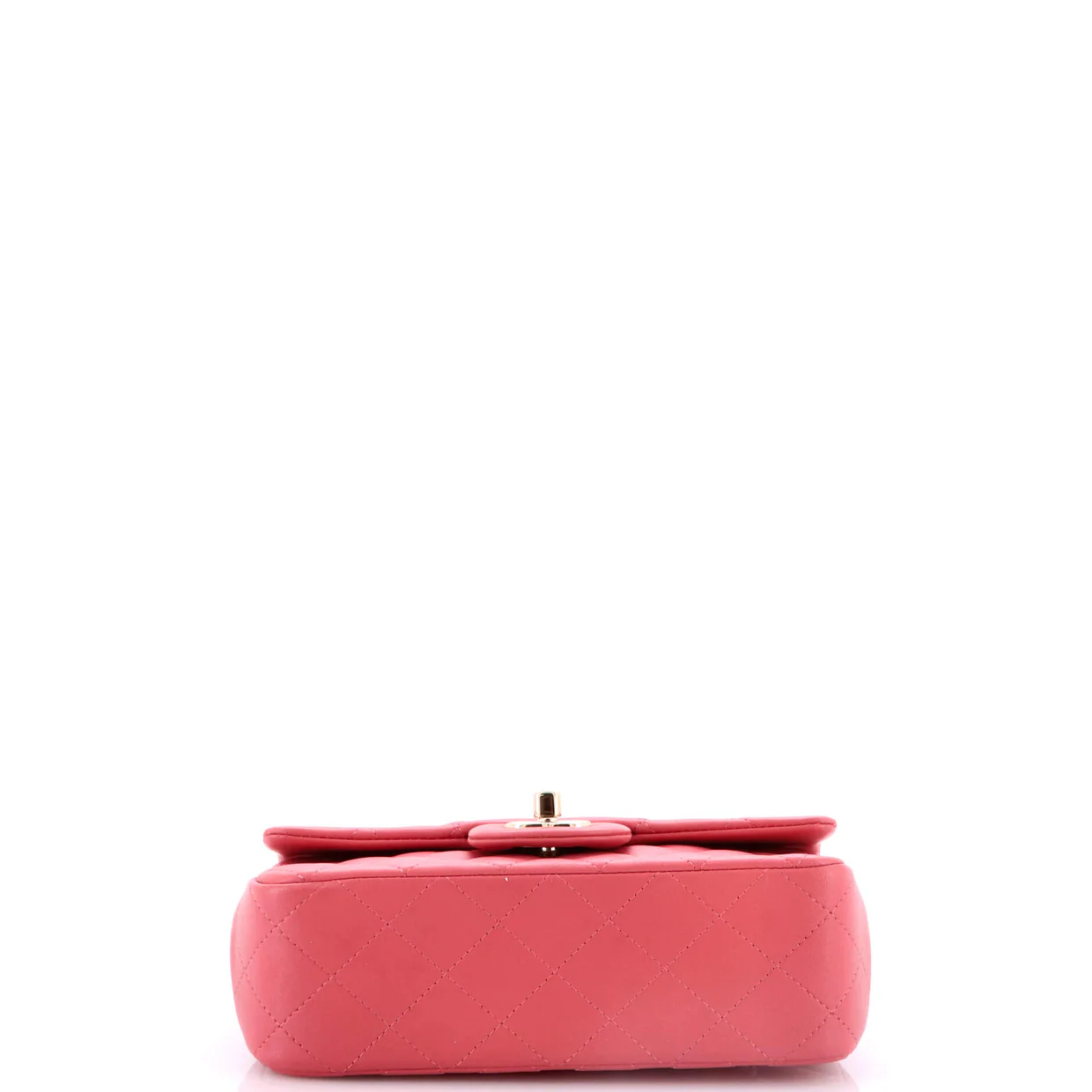 Valentine Crystal Hearts Flap Bag Quilted Lambskin Mini - Deep Luxury