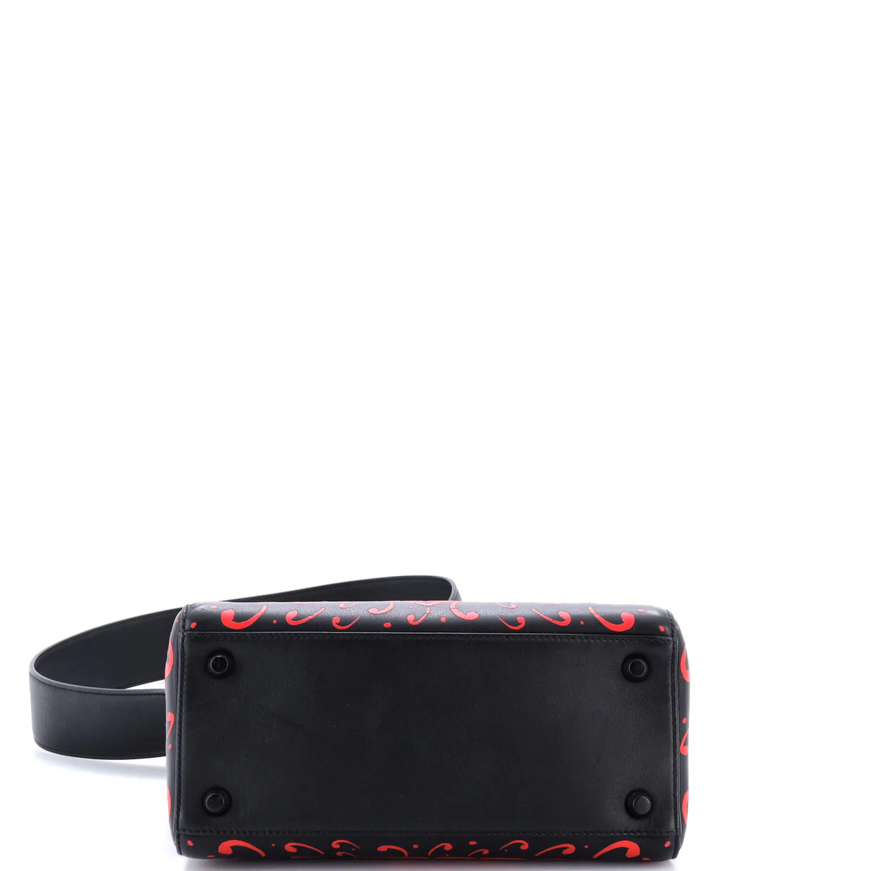 Lady Dior Bag Limited Edition Playing Cards Painted Leather Medium - Deep Luxury