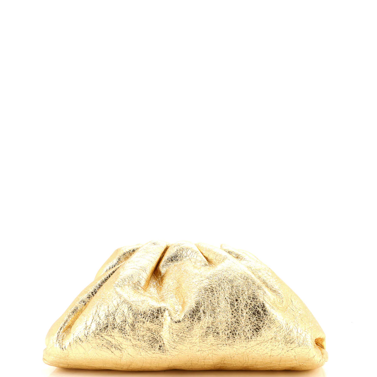 The Pouch Metallic Textured Leather - Deep Luxury
